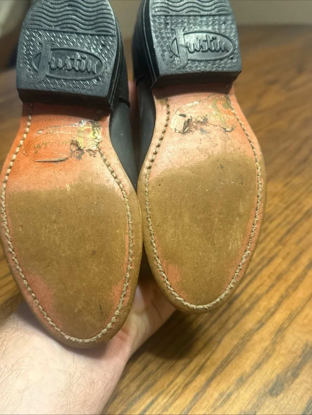 Toddler Cowboy Boots Justin 8.5 Grey